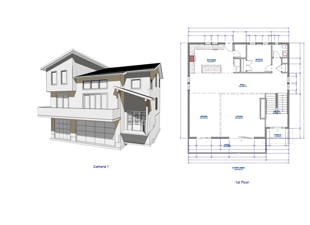 Custom home planning documents used to connect design decisions with construction execution